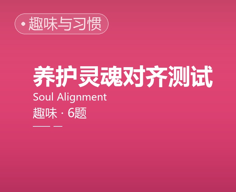养护灵魂对齐测试